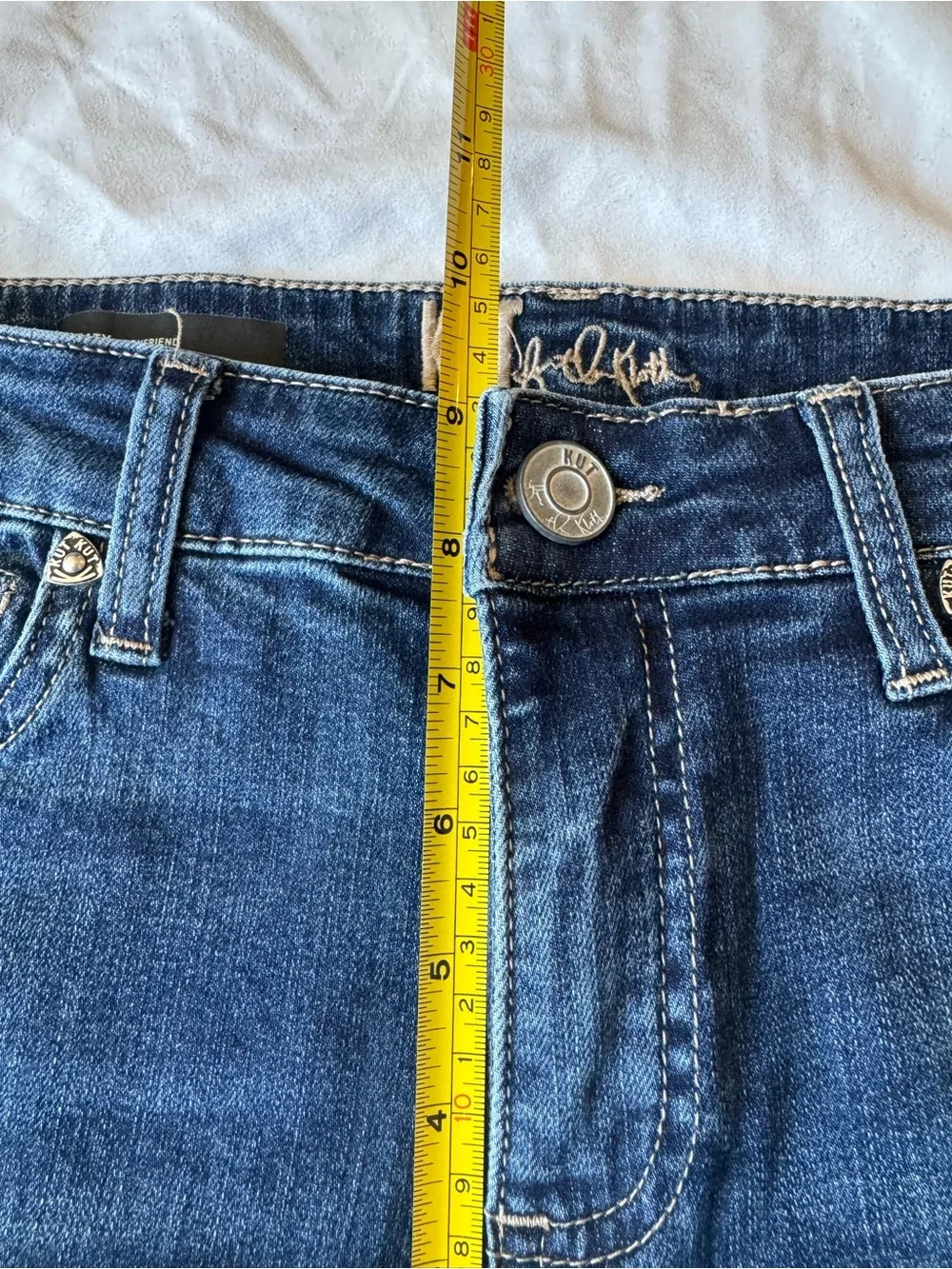 Kut from the Kloth Dark Blue Denim Boyfriend Jeans - Picture 9 of 11